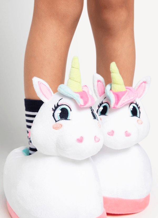 Pantufa Menina Teen Unicórnio Shine - Imagem 3