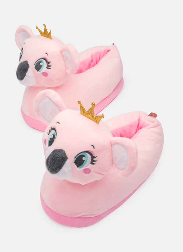 Pantufa Menina Teen Coala Princess - Imagem 2