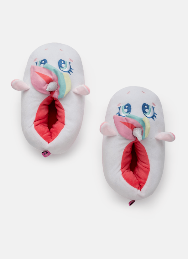 Pantufa Menina Teen Unicórnio Cherry - Imagem 7