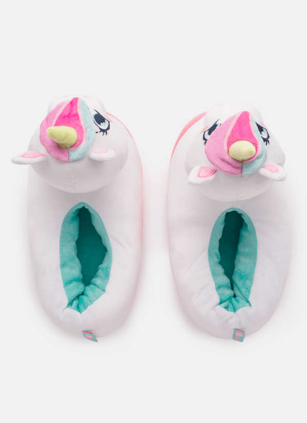 Pantufa Menina Teen Unicórnio Shine - Imagem 6