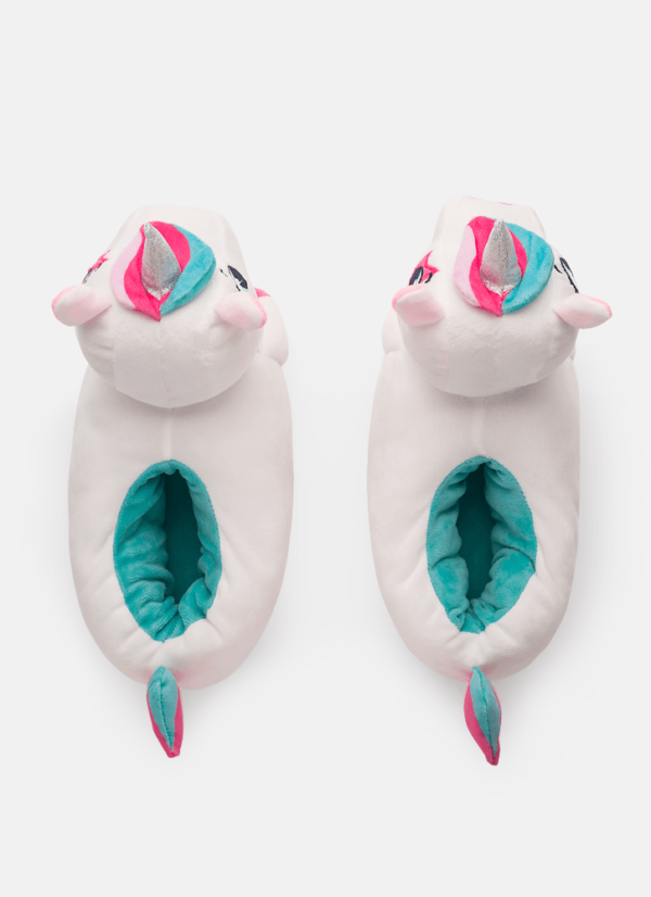 Pantufa Menina Unicórnio Popstar - Imagem 3