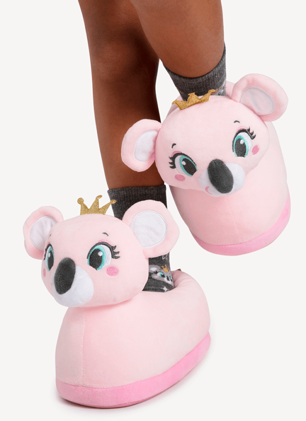 Pantufa Menina Coala Princess - Imagem 3
