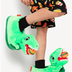 Pantufa Menino Teen Dino Food