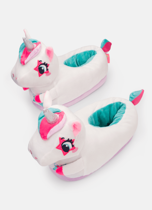 Pantufa Menina Unicórnio Popstar - Imagem 2