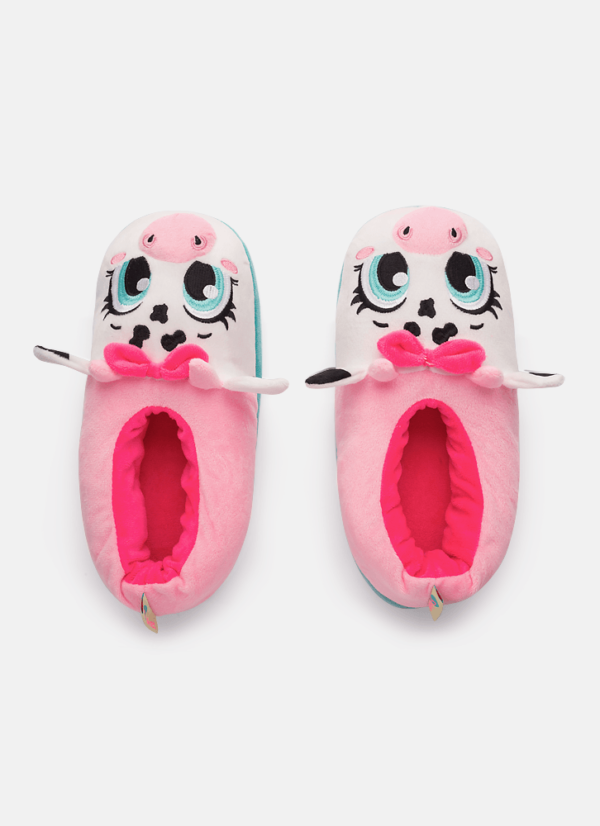 Pantufa Menina Teen Vaca - Imagem 3