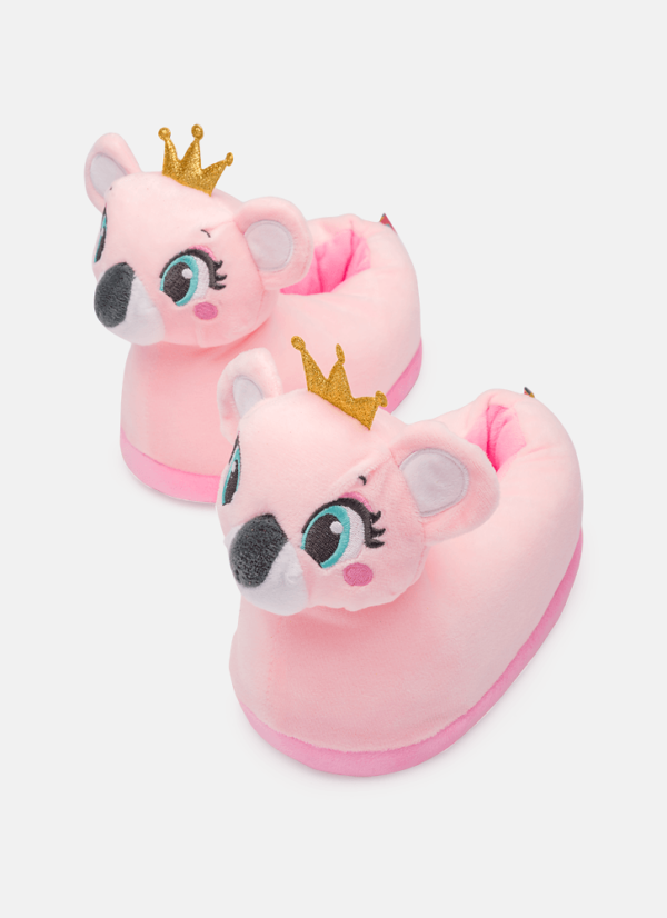 Pantufa Menina Coala Princess - Imagem 4