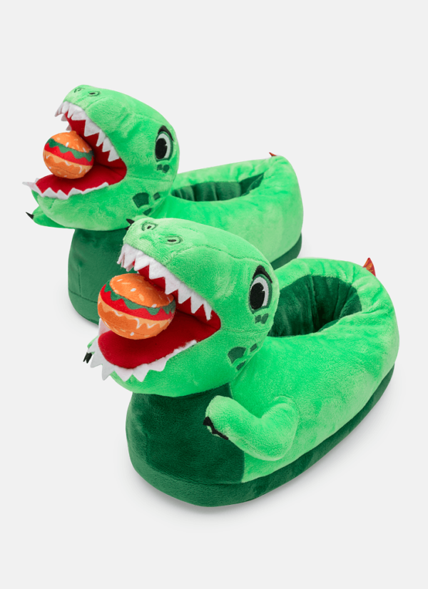 Pantufa Menino Teen Dino Food - Imagem 4