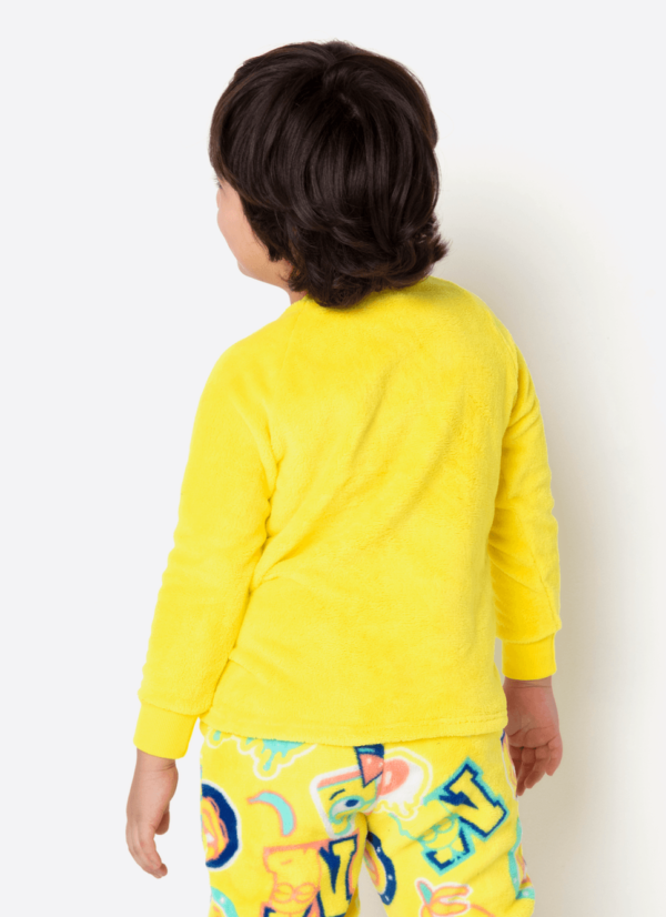 Pijama Manga Longa Soft Unissex Kids Minions - Imagem 5