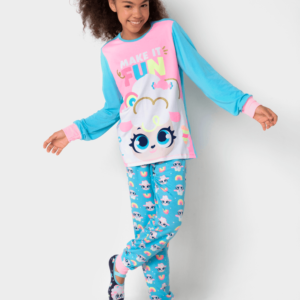Pijama Manga Longa Viscolycra Menina Teen Estampado Ovelha