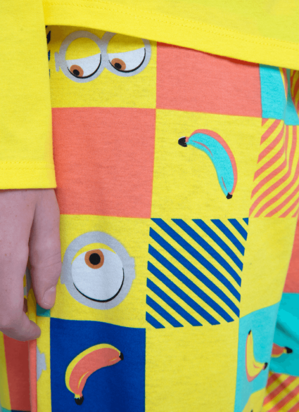 Pijama Manga Longa Algodão Menina Teen Minions - Imagem 4