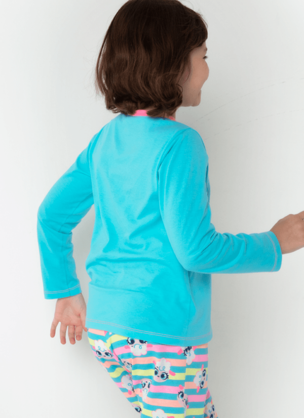 Pijama Manga Longa Menina Ovelha - Imagem 4