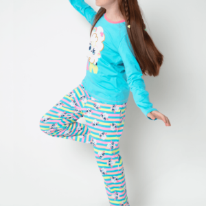 Pijama Manga Longa Algodão Menina Teen Ovelha