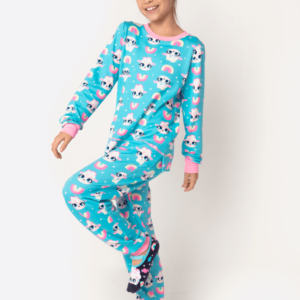 Pijama Manga Longa Viscolycra Menina Teen Ovelha