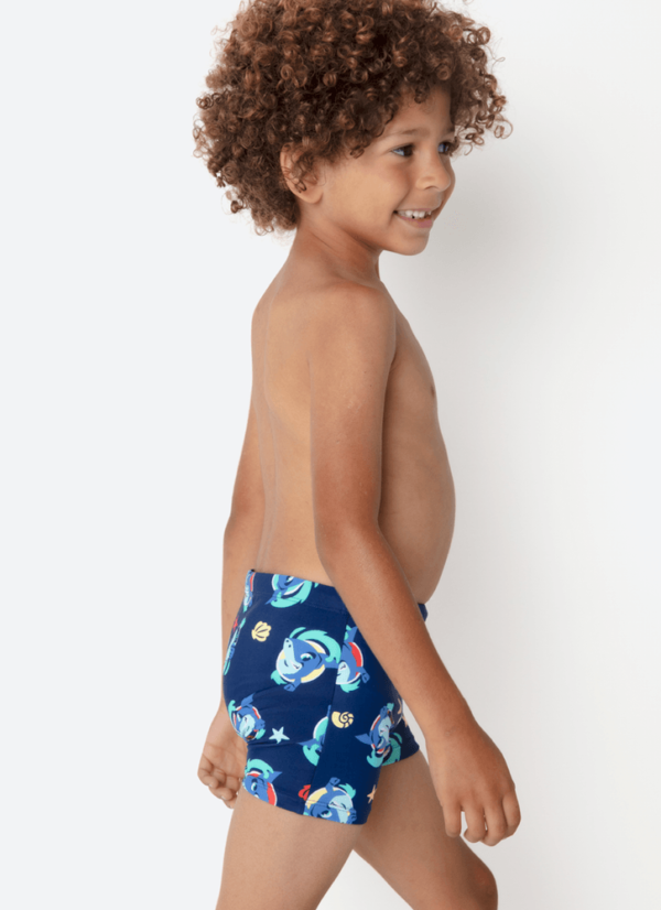 Sunga Boxer Menino Tubarão Aloha - Imagem 3