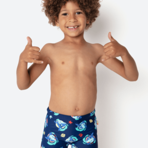 Sunga Boxer Menino Tubarão Aloha