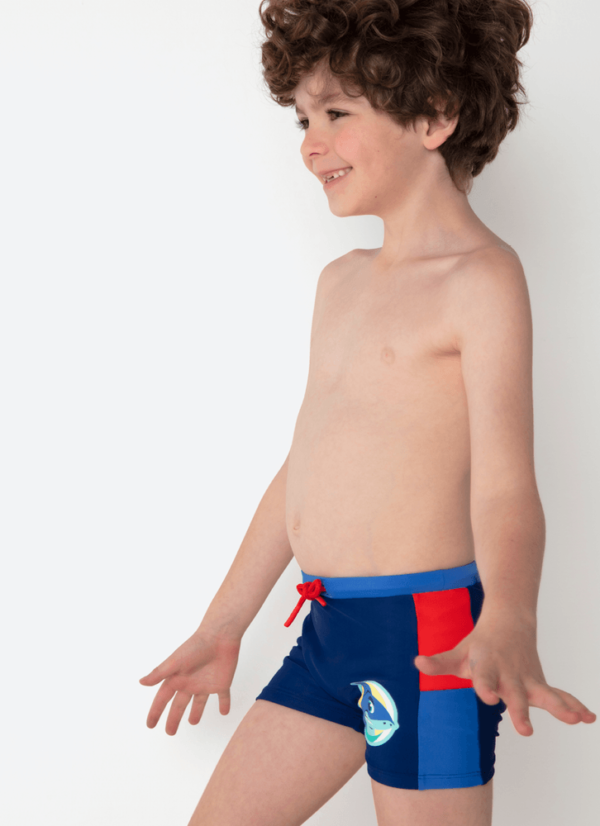 Sunga Boxer Menino Tubarão Aloha - Imagem 3