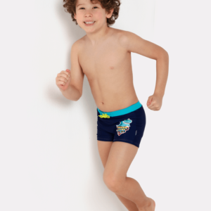 Sunga Boxer Menino Tubarão Gamer