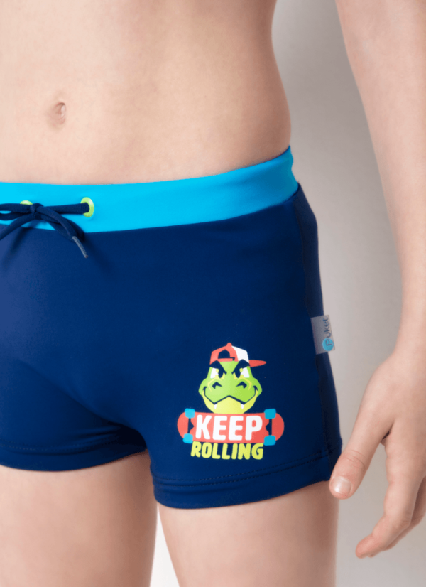 Sunga Boxer Menino Dinossauro Skate - Imagem 2