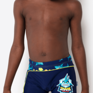 Sunga Boxer Estampada Menino Tubarão Gamer