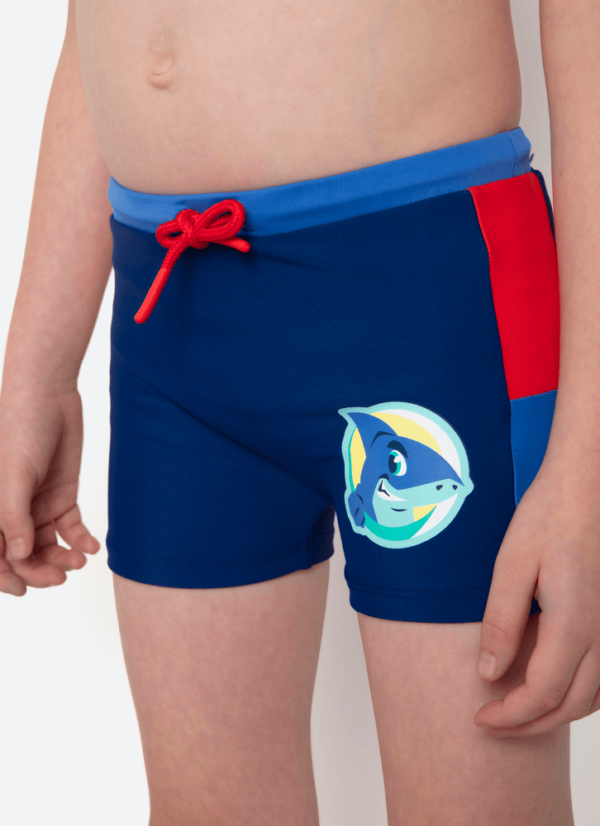 Sunga Boxer Menino Tubarão Aloha - Imagem 2