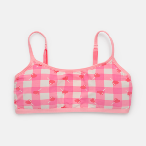 Top Microfibra Menina Teen Vaca Romântica